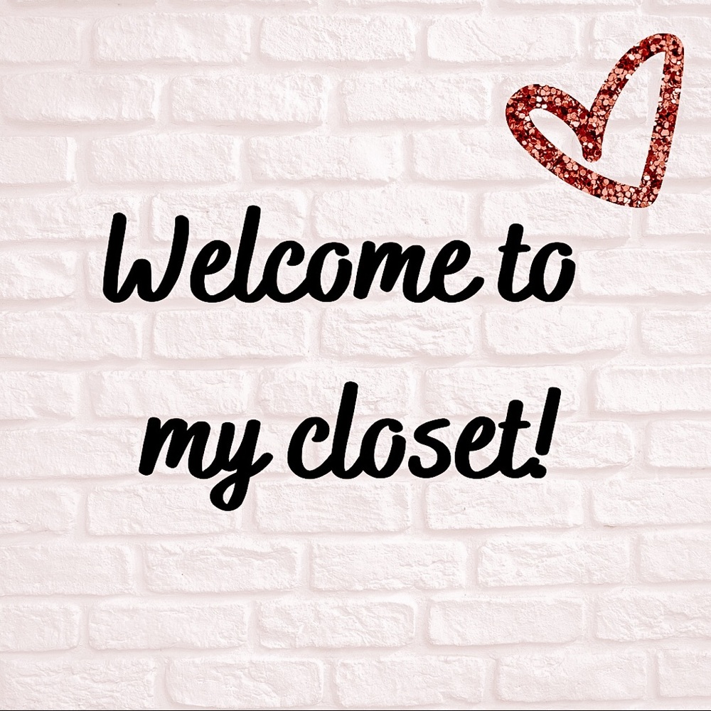 Welcome to my closet!